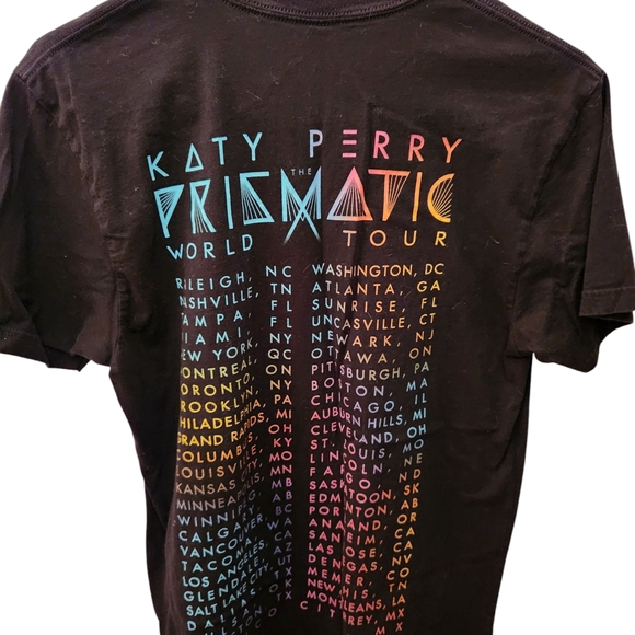 Katy Perry Prismatic World Tour Vintage T Shirt Tultex 2014 2015 Concert Size M - Picture 3 of 3